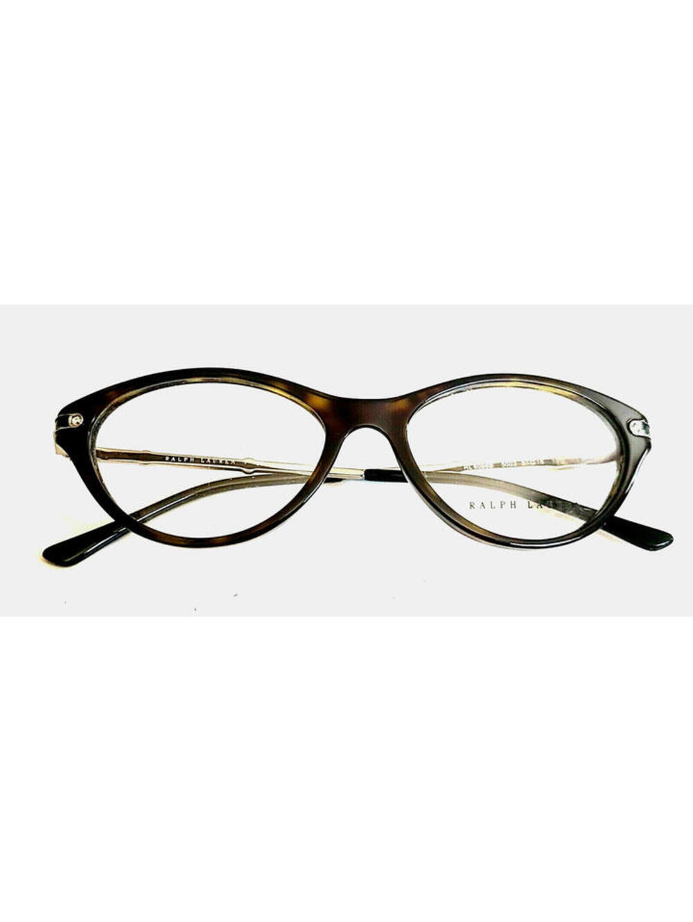 Ralph Lauren RL6099B 5003 Tortoise Oval Eyeglasses w Gems 51/16 135